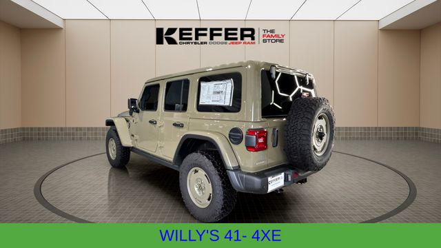 2025 Jeep Wrangler 4xe WRANGLER 4-DOOR WILLYS 41 4xe