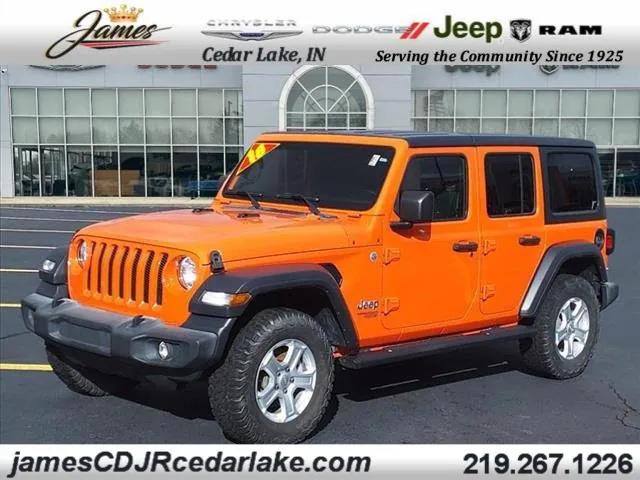 2018 Jeep Wrangler Unlimited Sport S 4x4