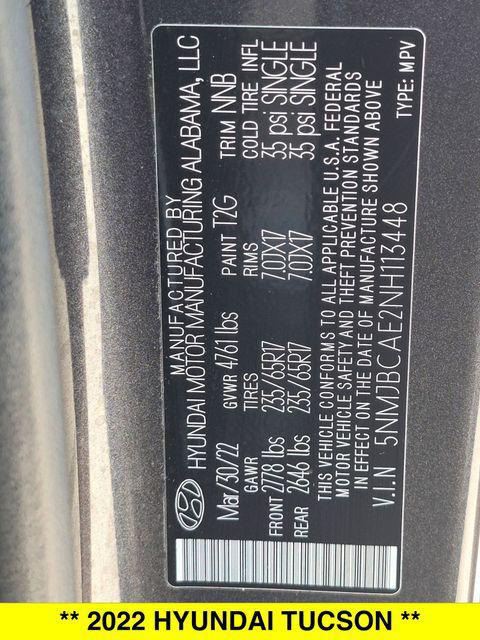 2022 Hyundai Tucson SEL