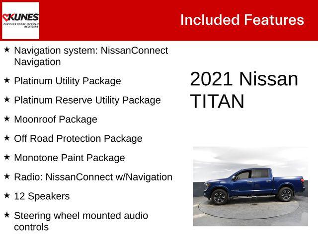 2021 Nissan TITAN Crew Cab Platinum Reserve 4x4