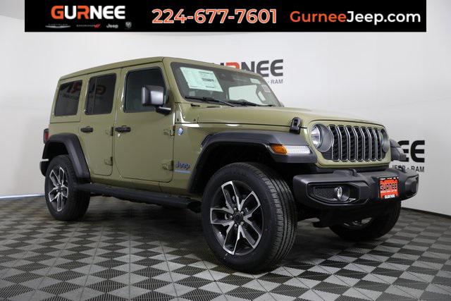 2025 Jeep Wrangler 4xe WRANGLER 4-DOOR SPORT S 4xe