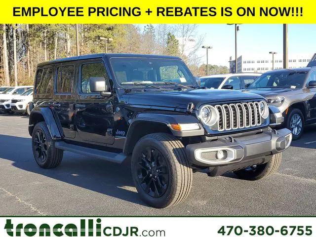 2025 Jeep Wrangler 4xe WRANGLER 4-DOOR SAHARA 4xe