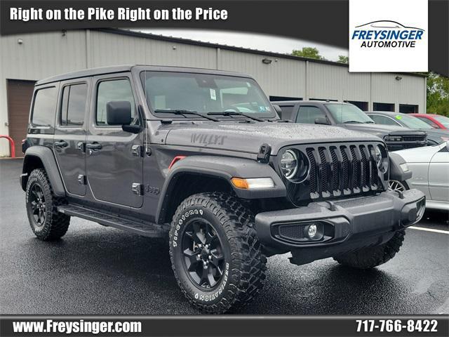 2022 Jeep Wrangler Unlimited Willys 4x4 for sale in MECHANICSBURG, PA