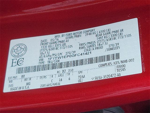 2016 Ford F-150 XLT