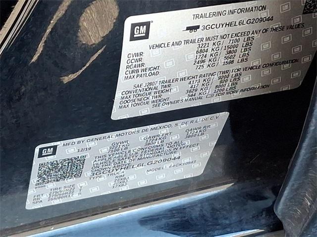 2020 Chevrolet Silverado 1500 4WD Crew Cab Short Bed High Country