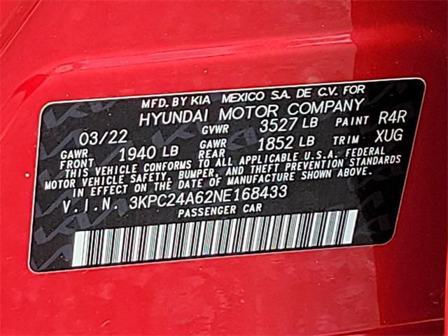 2022 Hyundai Accent SE
