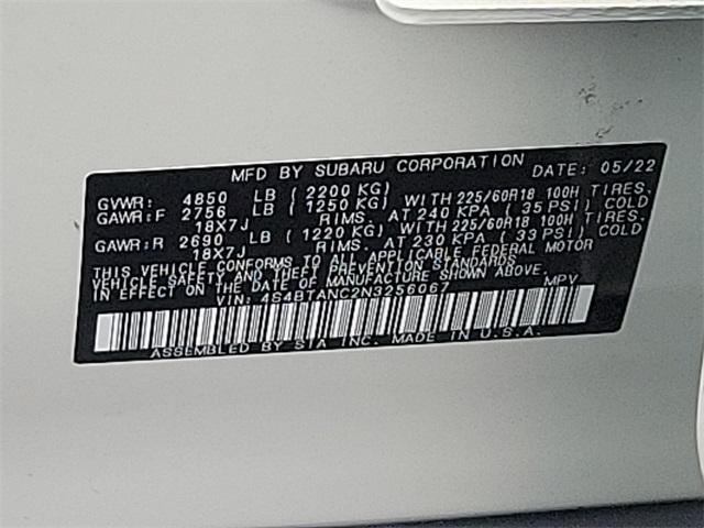 2022 Subaru Outback Limited