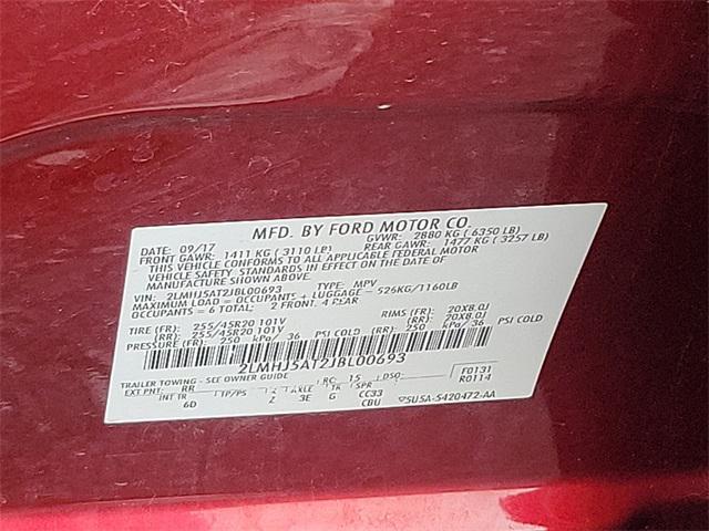 2018 Lincoln MKT Reserve