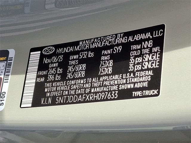 2024 Hyundai Santa Cruz XRT