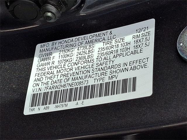 2022 Honda CR-V AWD EX-L