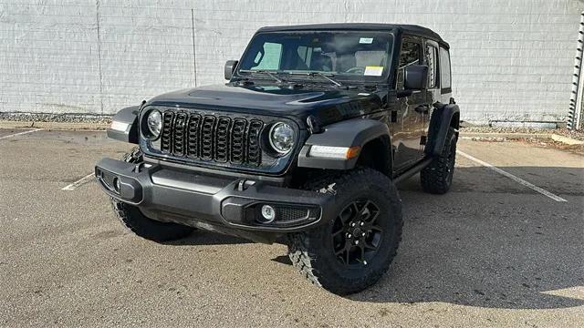 2025 Jeep Wrangler 4xe WRANGLER 4-DOOR WILLYS 4xe