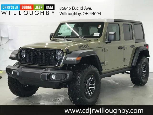 2025 Jeep Wrangler WRANGLER 4-DOOR WILLYS 2025 Jeep Wrangler WRANGLER 4-DOOR WILLYS