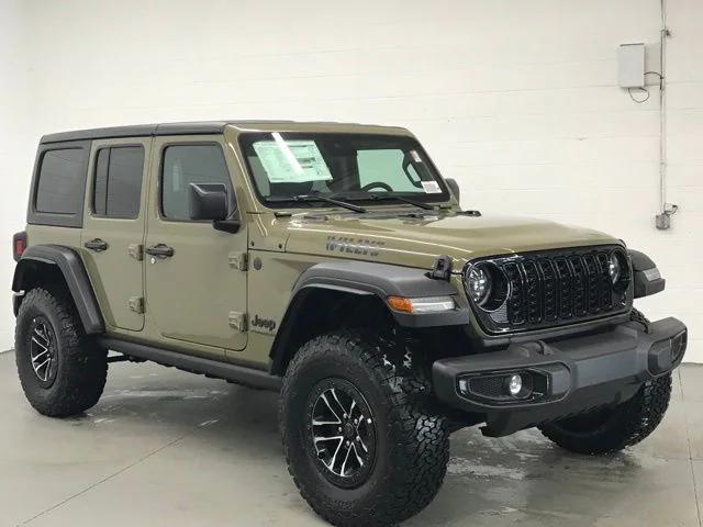 2025 Jeep Wrangler WRANGLER 4-DOOR WILLYS 2025 Jeep Wrangler WRANGLER 4-DOOR WILLYS