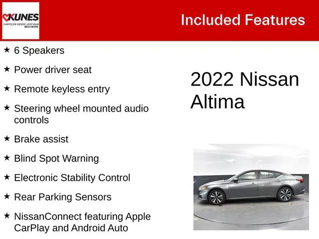 2022 Nissan Altima SV FWD