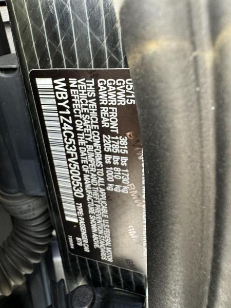 2015 BMW i3 Base w/Range Extender