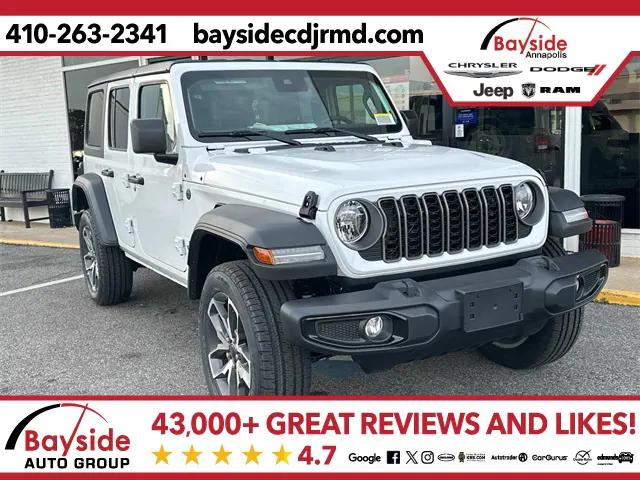 2025 Jeep Wrangler 4xe WRANGLER 4-DOOR SPORT S 4xe