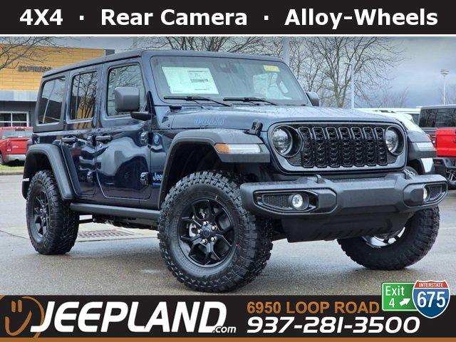 2025 Jeep Wrangler 4xe WRANGLER 4-DOOR WILLYS 4xe