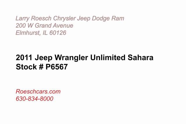 2011 Jeep Wrangler Unlimited Sahara