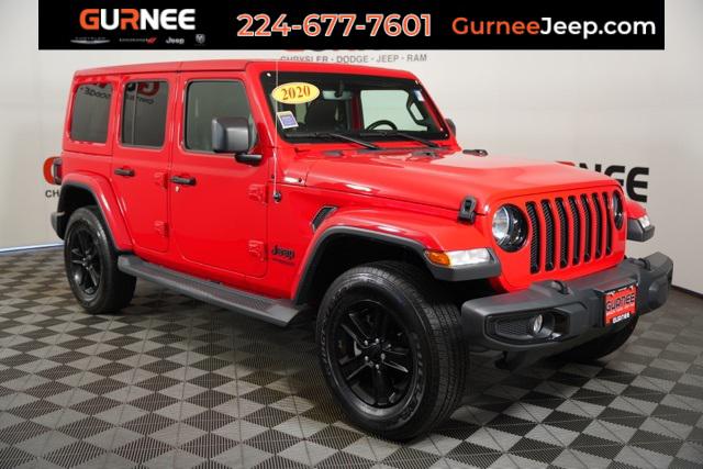 2020 Jeep Wrangler Unlimited Sahara Altitude 4X4