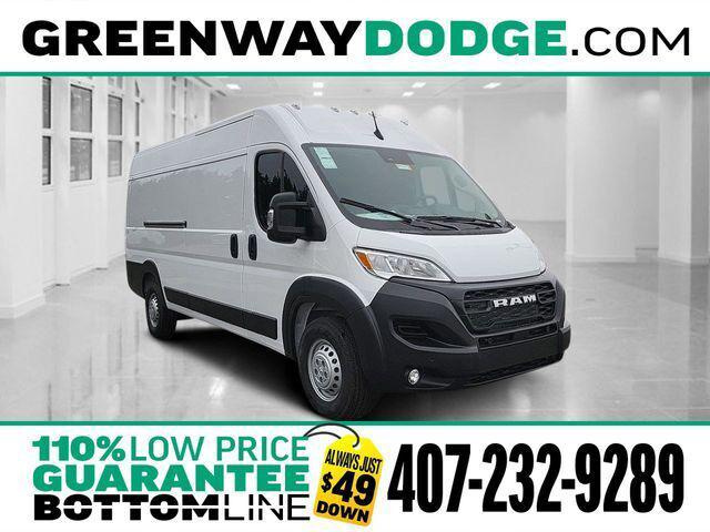 2025 RAM Ram ProMaster RAM PROMASTER 3500 TRADESMAN CARGO VAN HIGH ROOF 159 WB EXT