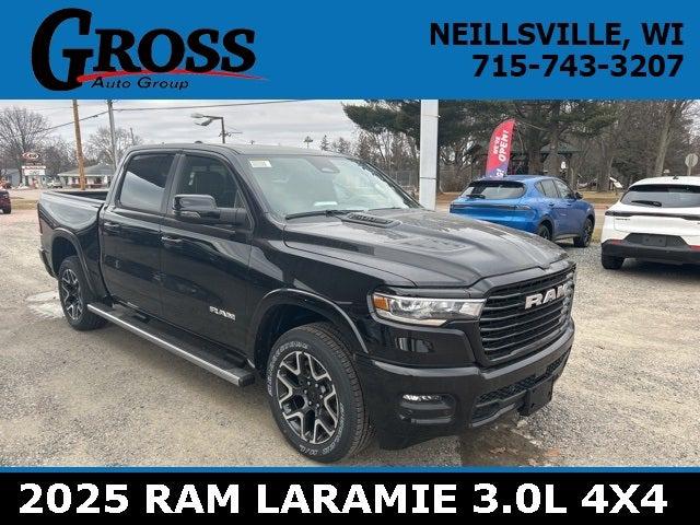 2025 RAM Ram 1500 RAM 1500 LARAMIE CREW CAB 4X4 57 BOX