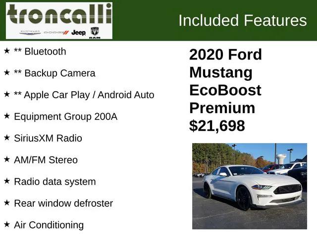 2020 Ford Mustang EcoBoost Premium Fastback