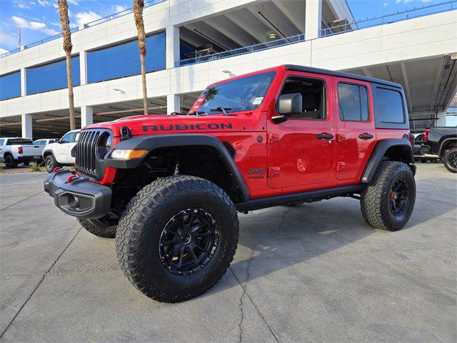 Used 2021 Jeep Wrangler Unlimited Rubicon with VIN 1C4JJXFM2MW779795 for sale in Henderson, NV