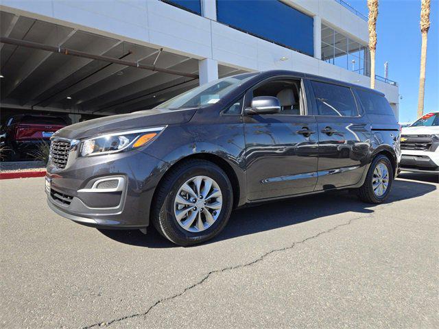 Used 2021 Kia Sedona LX with VIN KNDMB5C17M6666725 for sale in Henderson, NV