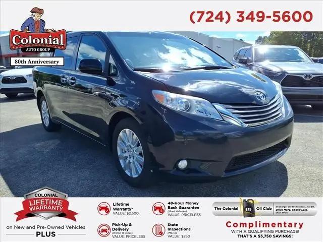 2017 Toyota Sienna XLE 7 Passenger for sale in Indiana, PA
