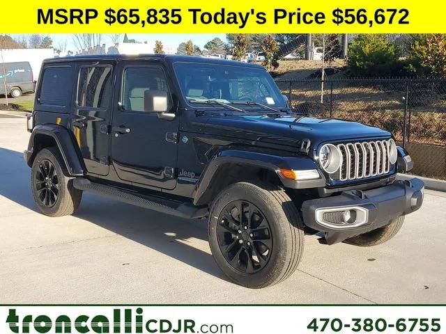 2025 Jeep Wrangler 4xe WRANGLER 4-DOOR SAHARA 4xe