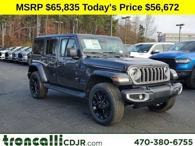 2025 Jeep Wrangler 4xe WRANGLER 4-DOOR SAHARA 4xe