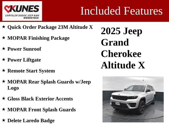 2025 Jeep Grand Cherokee GRAND CHEROKEE ALTITUDE X 4X4