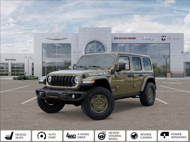 2025 Jeep Wrangler 4xe WRANGLER 4-DOOR WILLYS 41 4xe 2025 Jeep Wrangler 4xe WRANGLER 4-DOOR WILLYS 41 4xe