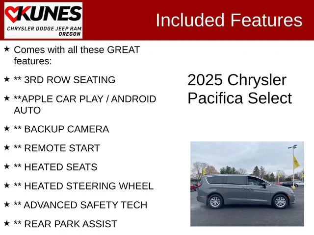 2025 Chrysler Pacifica PACIFICA SELECT