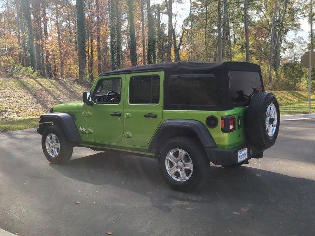 2018 Jeep Wrangler Unlimited Sport S 4x4