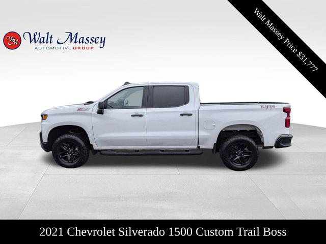 2021 Chevrolet Silverado 1500 4WD Crew Cab Short Bed Custom Trail Boss