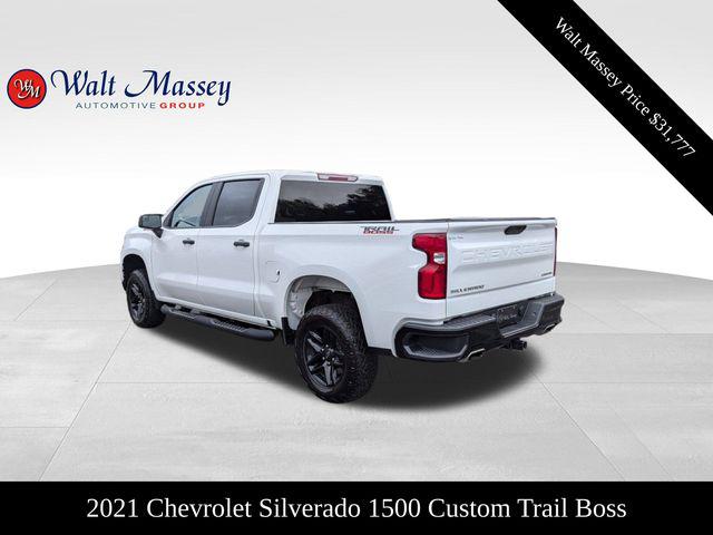 2021 Chevrolet Silverado 1500 4WD Crew Cab Short Bed Custom Trail Boss