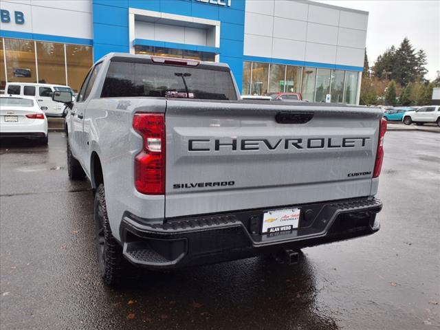 2025 Chevrolet Silverado 1500 4WD Crew Cab Standard Bed Custom Trail Boss