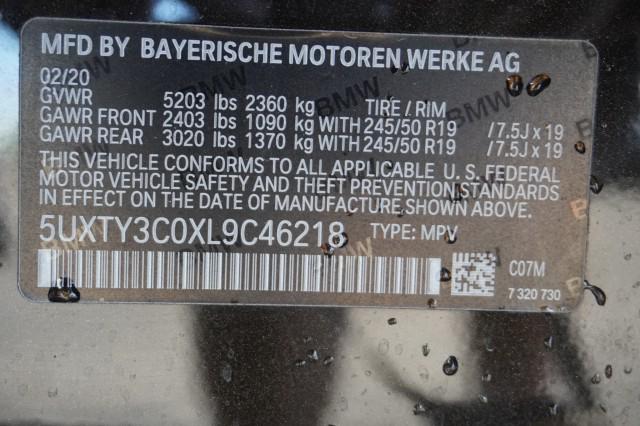 2020 BMW X3 sDrive30i