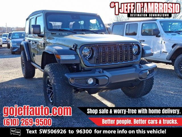 2025 Jeep Wrangler WRANGLER 4-DOOR WILLYS