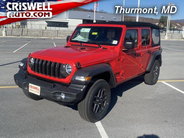 2024 Jeep Wrangler WRANGLER 4-DOOR SPORT S