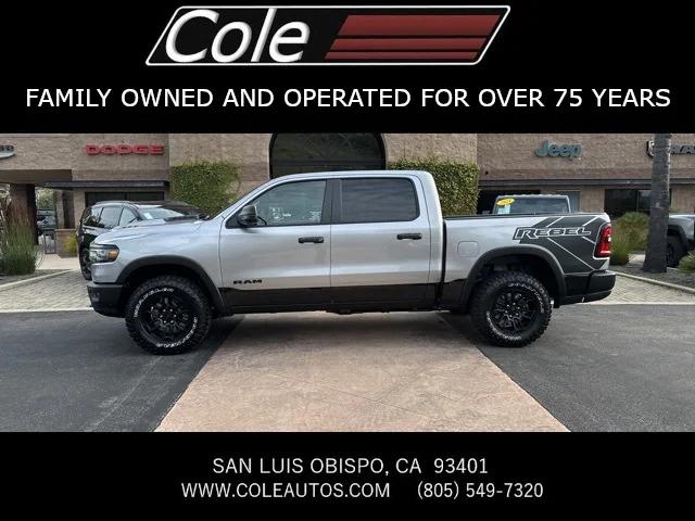 2025 RAM Ram 1500 RAM 1500 REBEL CREW CAB 4X4 57 BOX