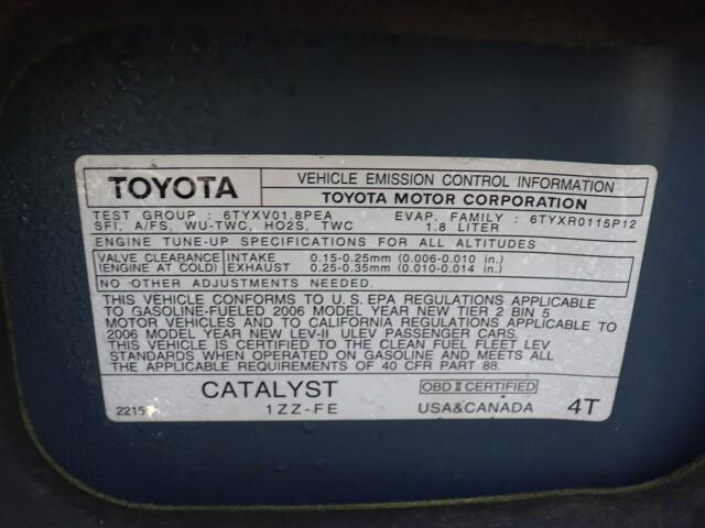 2006 Toyota Matrix XR