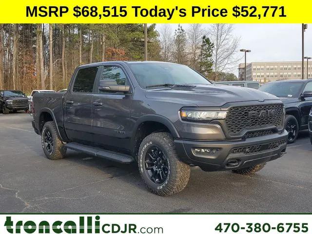 2025 RAM Ram 1500 RAM 1500 REBEL CREW CAB 4X4 57 BOX