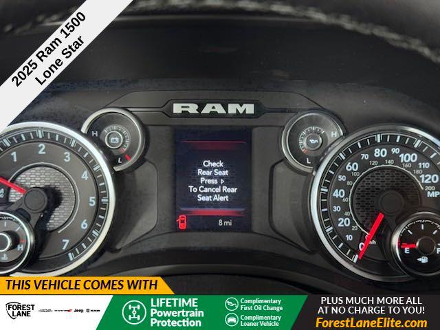 2025 RAM Ram 1500 RAM 1500 LONE STAR CREW CAB 4X4 57 BOX