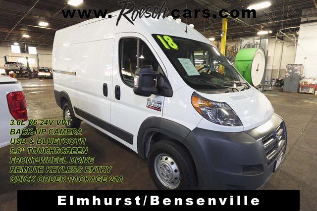 2018 RAM ProMaster 1500 Cargo Van High Roof 136 WB