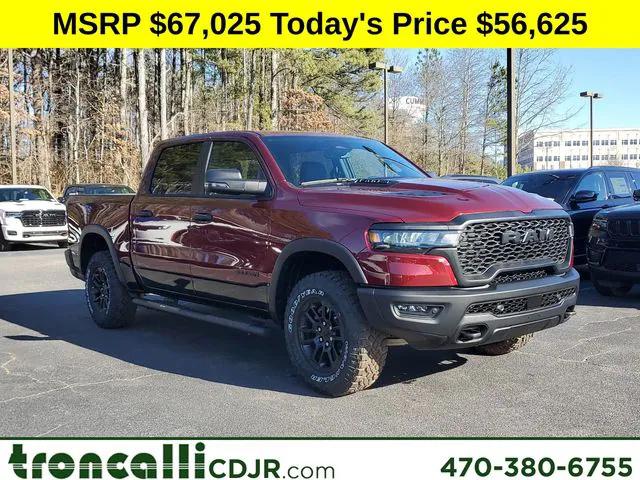2025 RAM Ram 1500 RAM 1500 REBEL CREW CAB 4X4 57 BOX