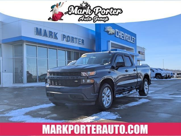 2021 Chevrolet Silverado 1500 4WD Double Cab Standard Bed Custom