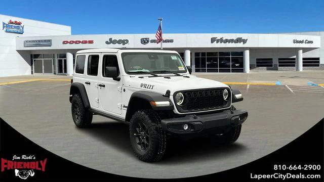 2025 Jeep Wrangler 4xe WRANGLER 4-DOOR WILLYS 4xe