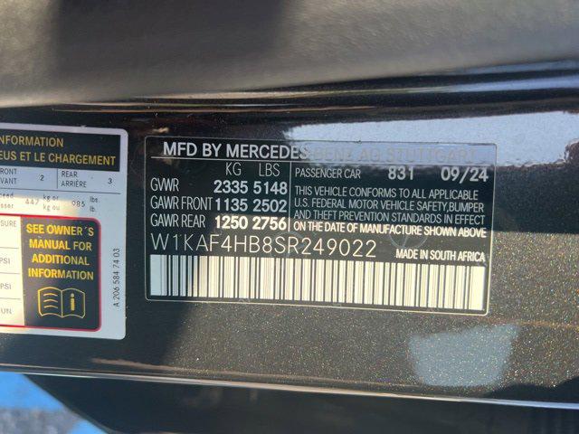 2025 Mercedes-Benz C-CLASS C 300